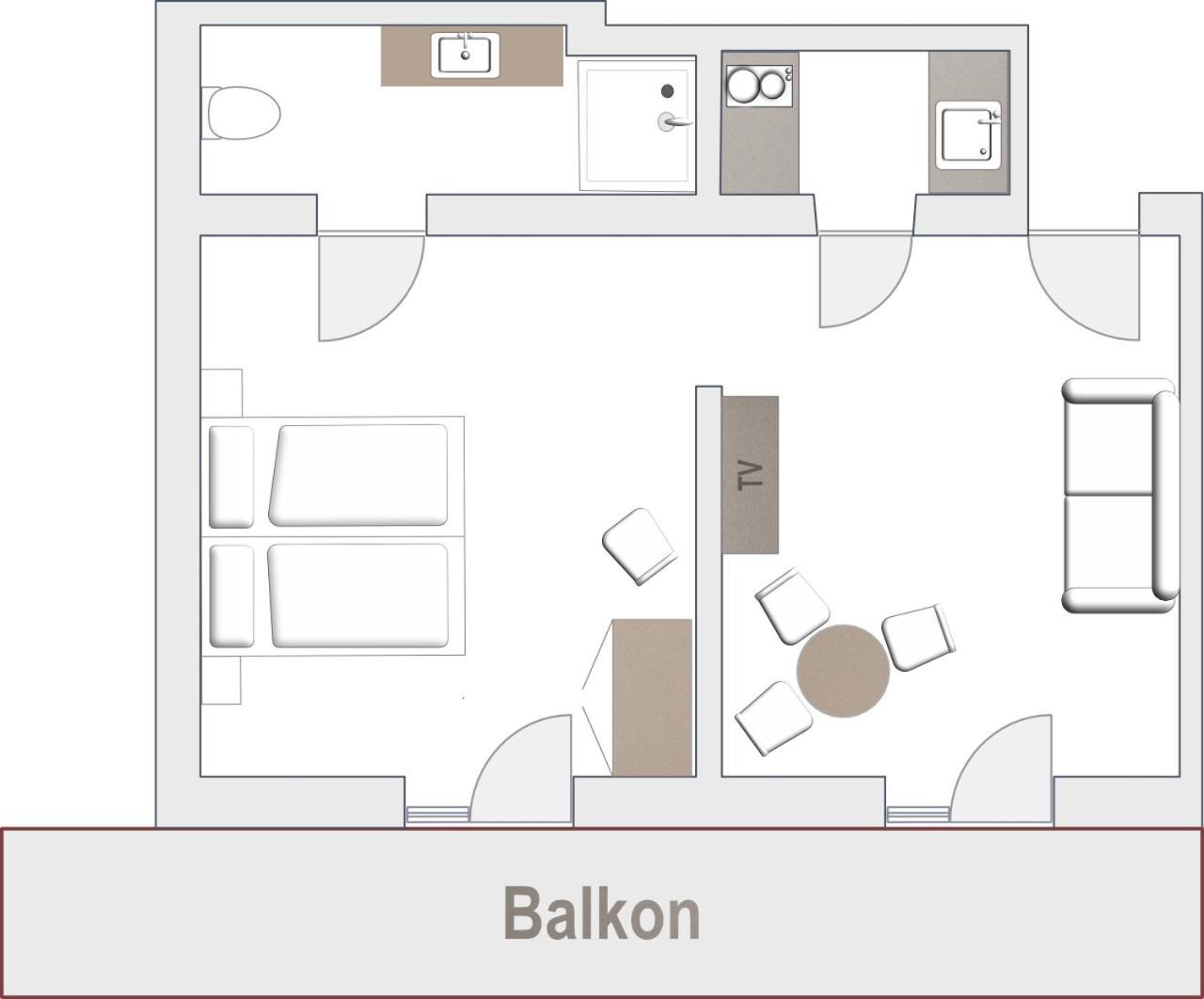 Garni Hotel Walburg Tirol Rom bilde
